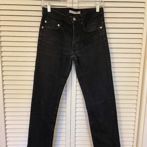 Jacobs by Marc Jacobs Unisex Runway Jeans in Black